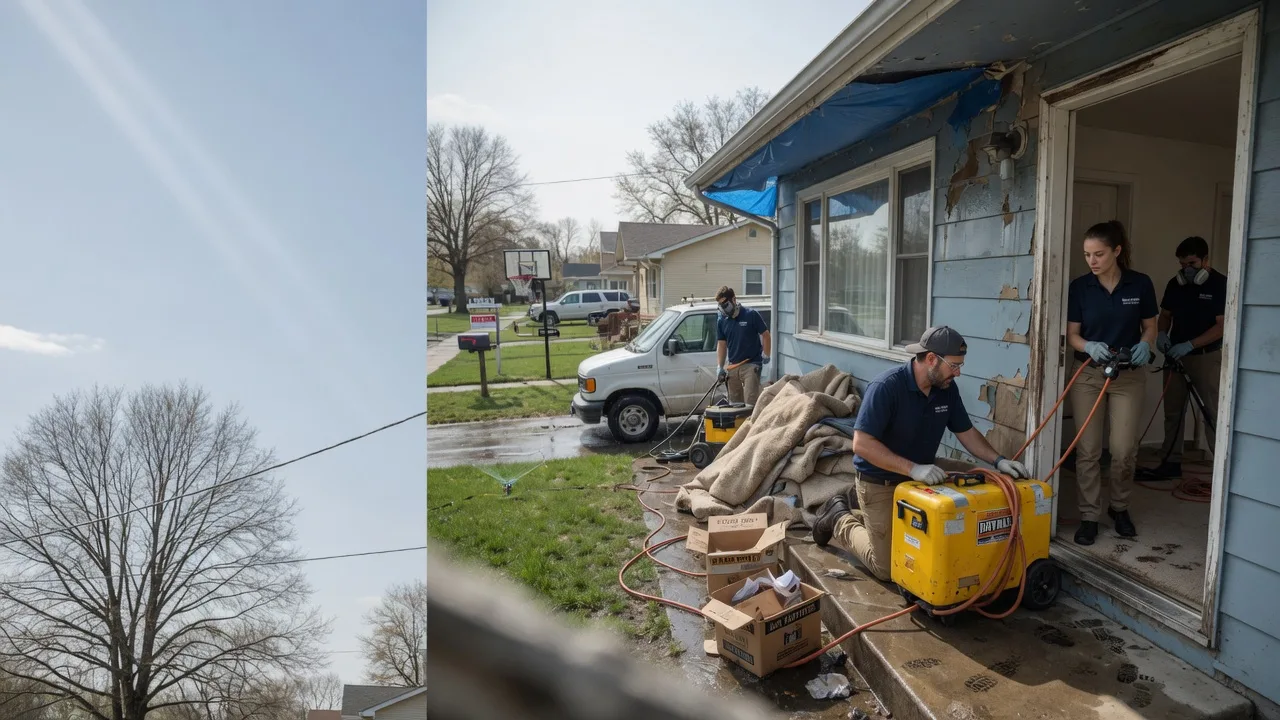 Basement Flood Cleanup in Rome, PA near me